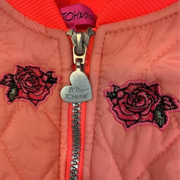 Copy - BETSEY JOHNSON baby puffer jacket. Size 18 months. Neon pink. Adorable!! - Picture 7 of 10